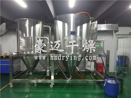 珠?？蛻?hù)石墨烯噴霧干燥機(jī)調(diào)試成功